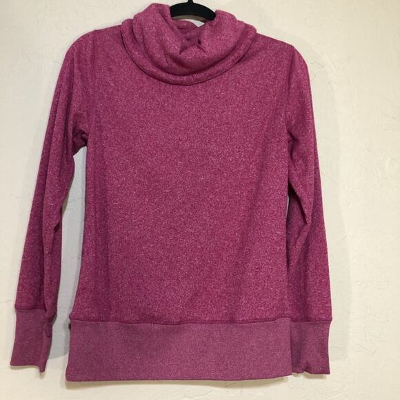 Fila Womens Sweatshirt Small Pink podium hoodie Kangaroo Pocket - Picture 2 of 4